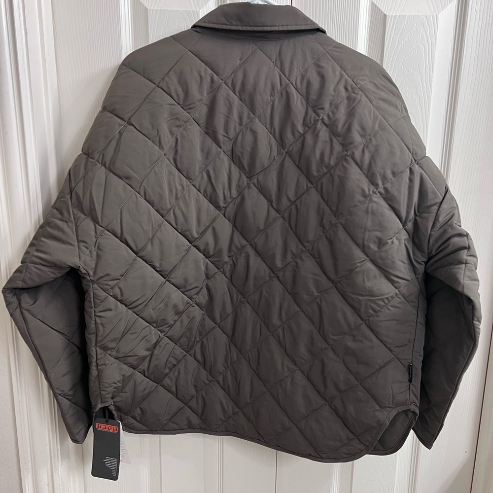Frank & Oak Thermore Quilted Button Up Insulated Jacket - Picture 6 of 6